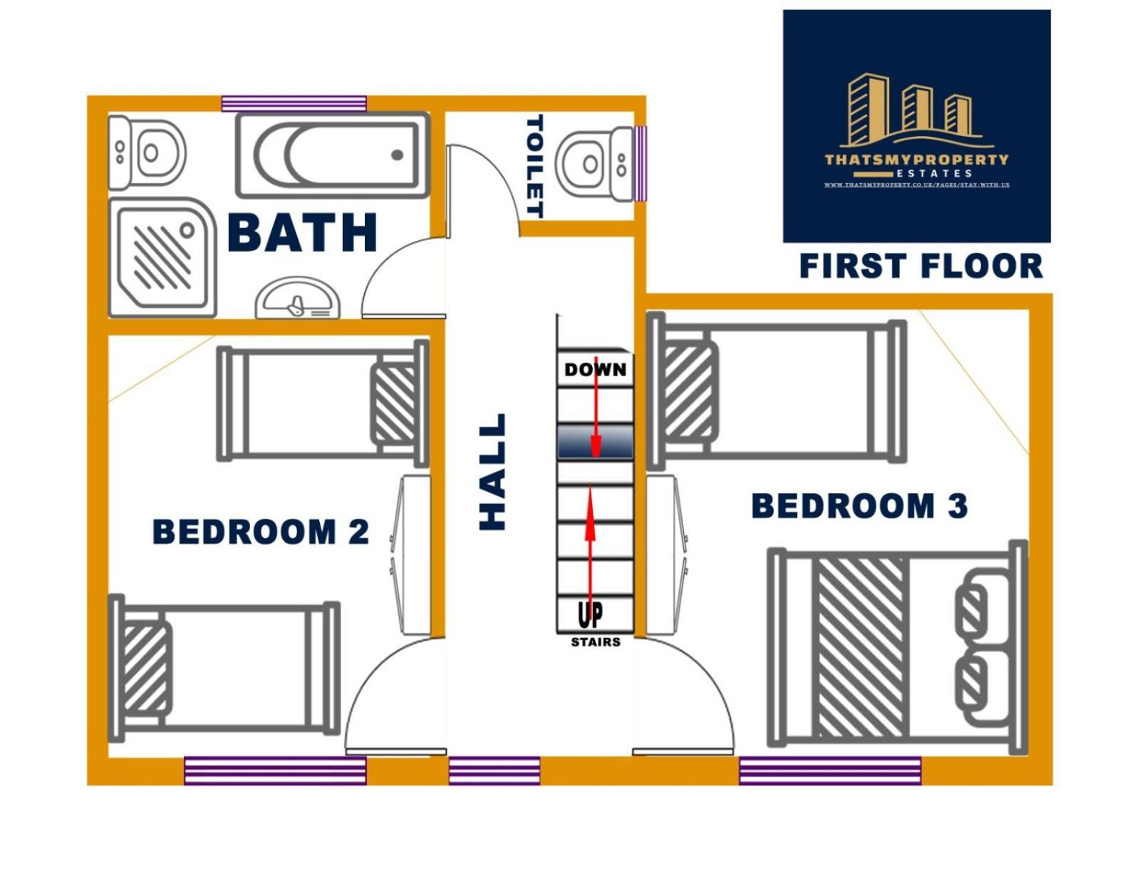 30 Percent Off Weekly - 6 Bedroom House - 11 Beds Apartment Blackpool